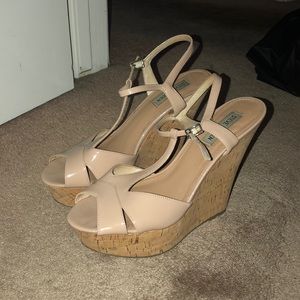 Steve Madden wedges. A beautiful Patton nude.